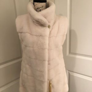Mink fur vest. Imported from Greece.